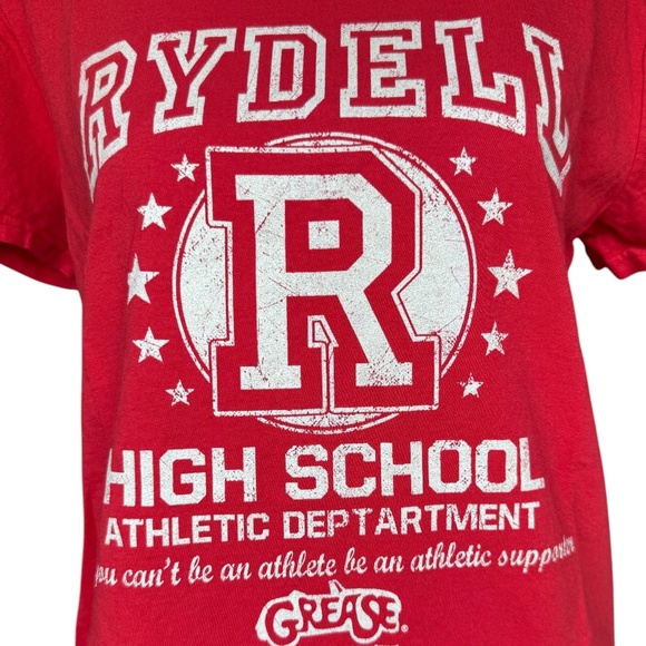 Grease Rydell High  School Red T-Shirt Sz L - Picture 3 of 5